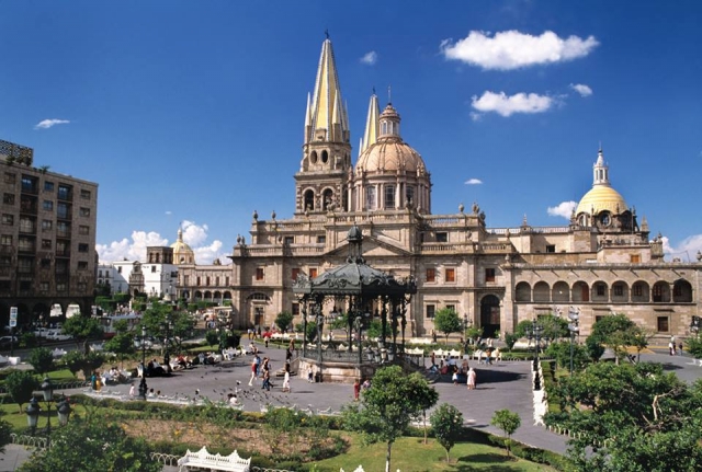 El centro del pueblo